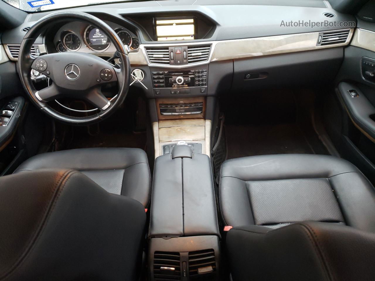 2010 Mercedes-benz E 350 Черный vin: WDDHF5GB9AA206926