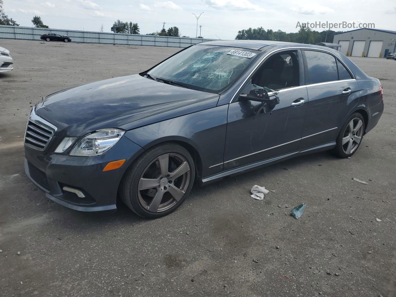 2010 Mercedes-benz E 350 Gray vin: WDDHF5GB9AA230739