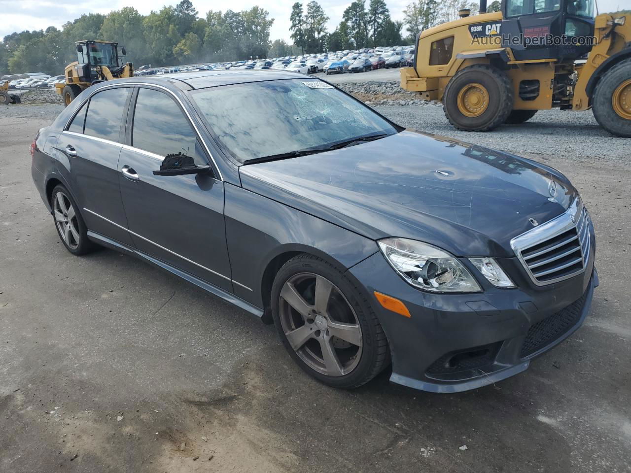 2010 Mercedes-benz E 350 Серый vin: WDDHF5GB9AA230739