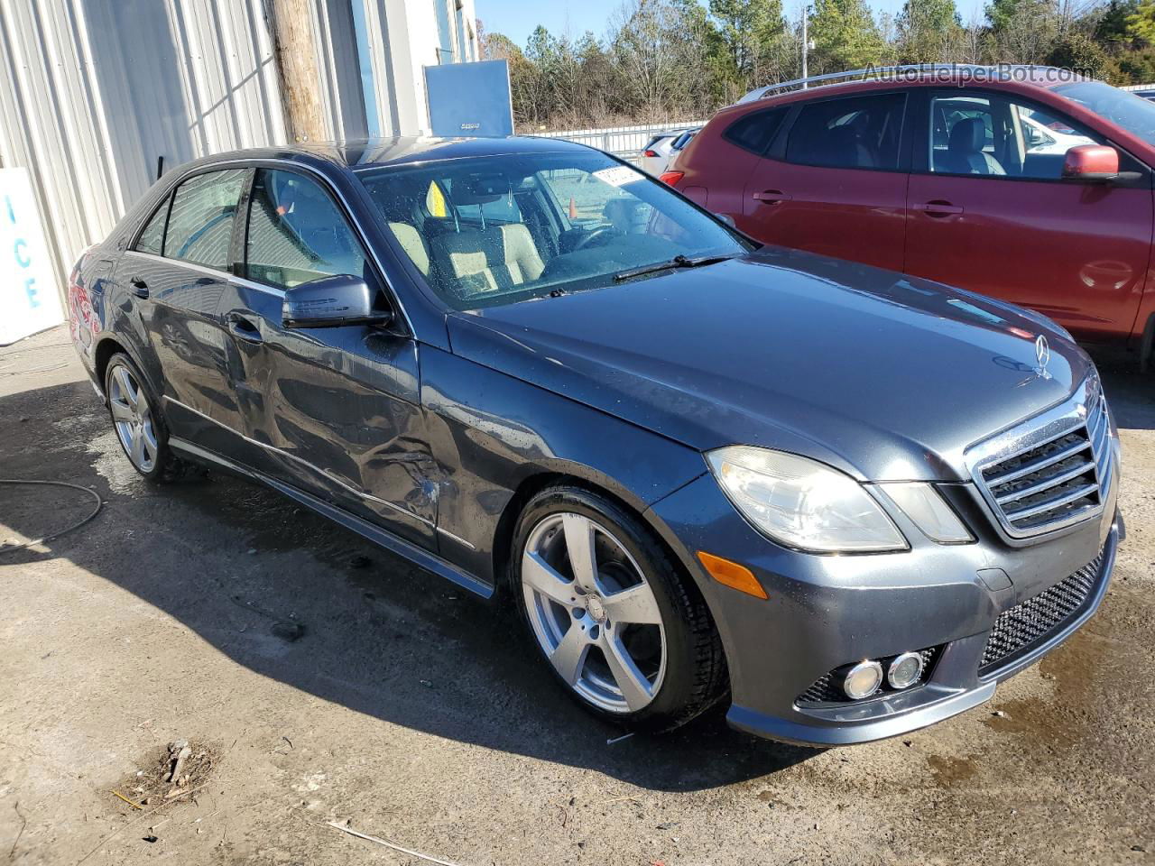 2010 Mercedes-benz E 350 Gray vin: WDDHF5GBXAA106334