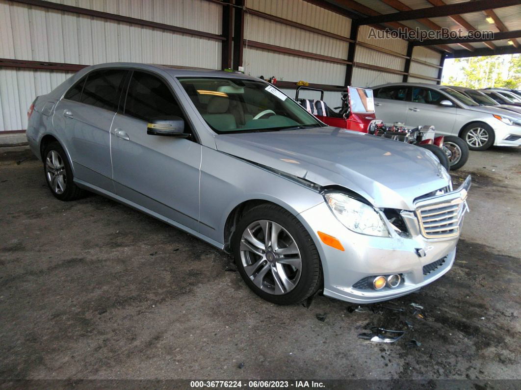 2010 Mercedes-benz E-class E 350 Silver vin: WDDHF5GBXAA172267