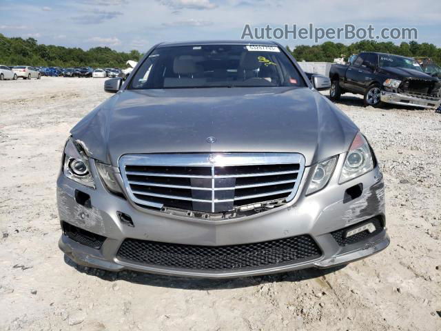 2010 Mercedes-benz E 350 Silver vin: WDDHF5GBXAA258596