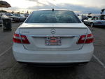 2010 Mercedes-benz E 550 White vin: WDDHF7CB1AA058269