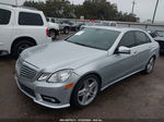 2010 Mercedes-benz E 550   Silver vin: WDDHF7CB1AA084662