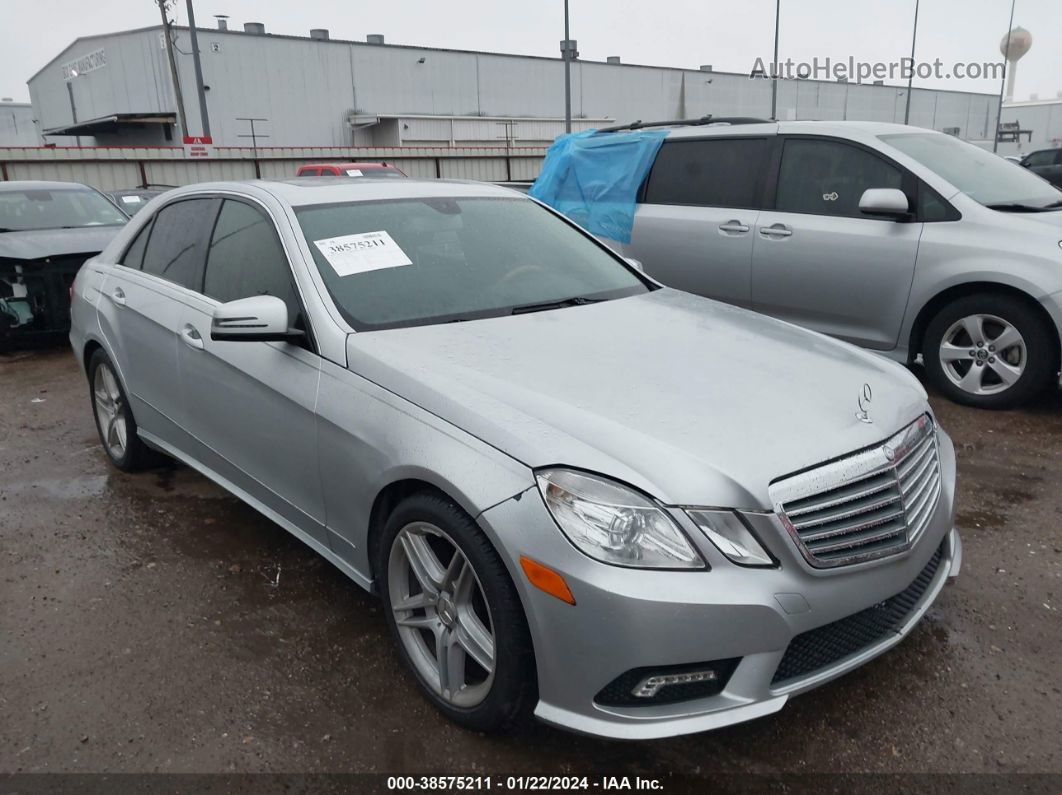 2010 Mercedes-benz E 550   Серебряный vin: WDDHF7CB1AA084662