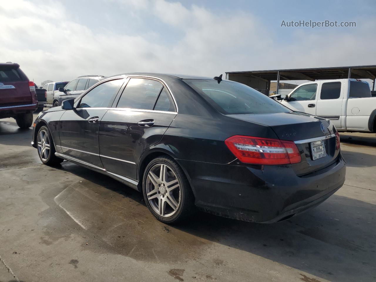 2010 Mercedes-benz E 550 Black vin: WDDHF7CB2AA174449