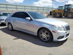 2010 Mercedes-benz E 550 Silver vin: WDDHF7CB5AA207749