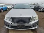 2010 Mercedes-benz E 550 Silver vin: WDDHF7CB5AA210800