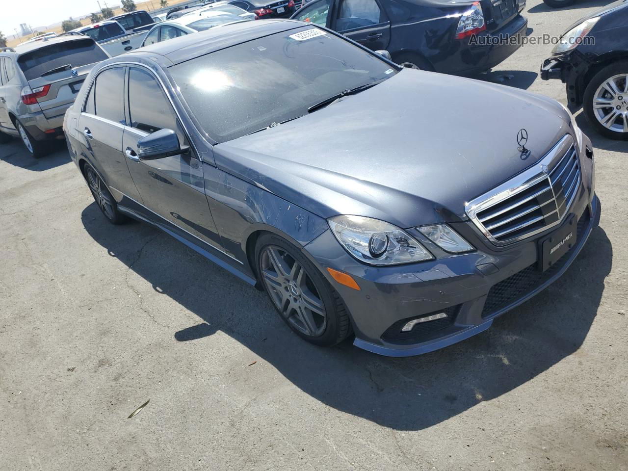 2010 Mercedes-benz E 550 Charcoal vin: WDDHF7CB6AA018768