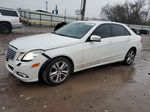 2010 Mercedes-benz E 550 White vin: WDDHF7CB6AA150333