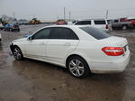 2010 Mercedes-benz E 550 White vin: WDDHF7CB6AA150333