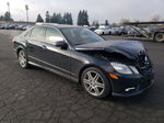 2010 Mercedes-benz E 550 Black vin: WDDHF7CB8AA208345