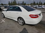 2010 Mercedes-benz E 550 White vin: WDDHF7CBXAA143501