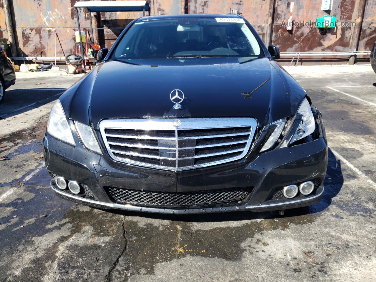 2010 Mercedes-benz E 550 Black vin: WDDHF7CBXAA204913