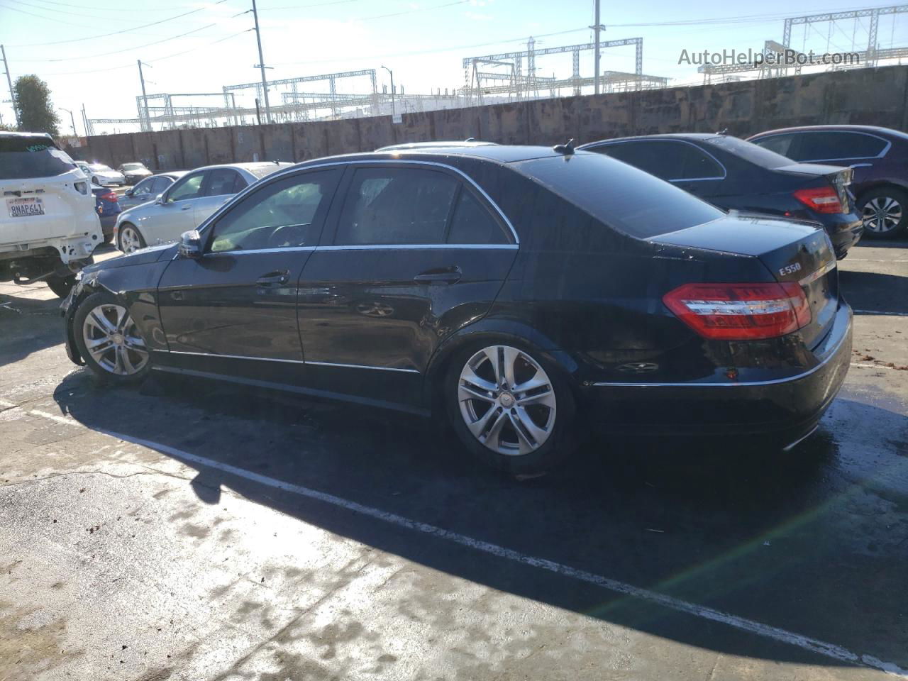 2010 Mercedes-benz E 550 Black vin: WDDHF7CBXAA204913