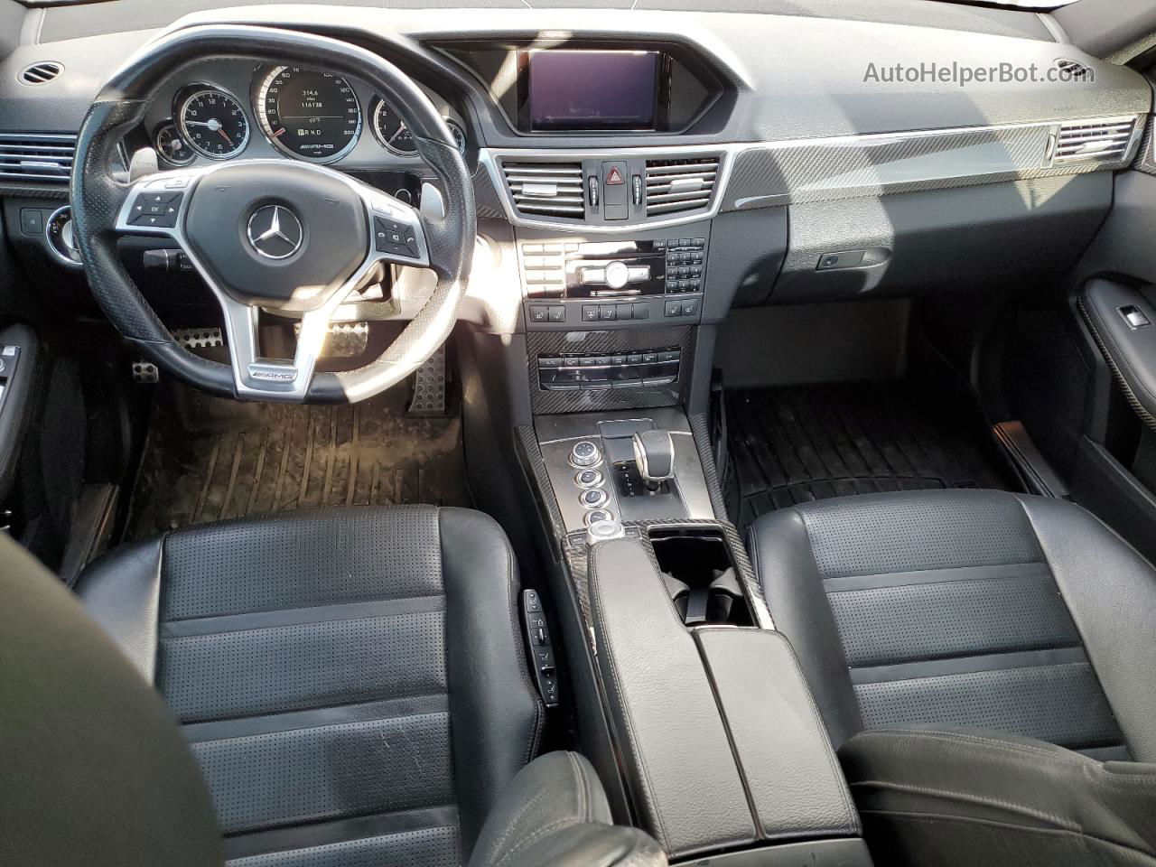 2010 Mercedes-benz E 63 Amg Черный vin: WDDHF7HBXAA141918