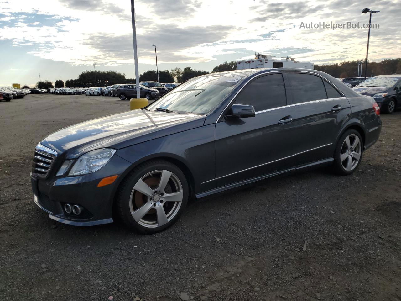 2010 Mercedes-benz E 350 4matic Gray vin: WDDHF8HB0AA061453