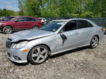 2010 Mercedes-benz E 350 4matic Silver vin: WDDHF8HB0AA092797