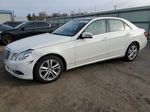 2010 Mercedes-benz E 350 4matic White vin: WDDHF8HB0AA124468