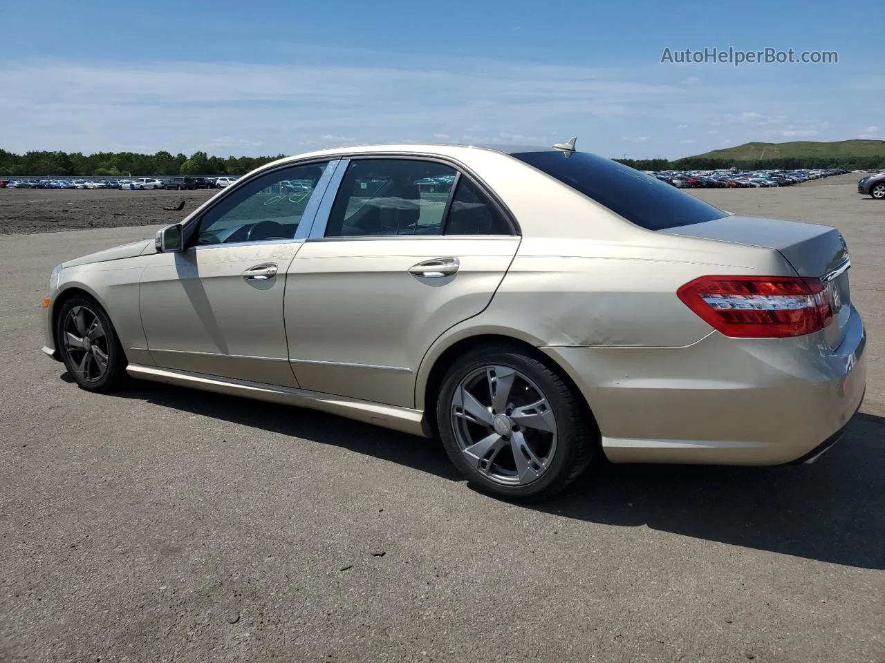 2010 Mercedes-benz E 350 4matic Gold vin: WDDHF8HB0AA155431