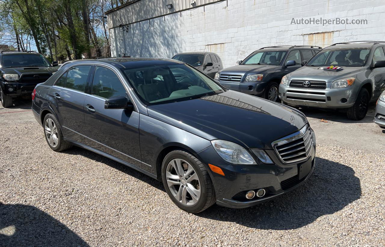 2010 Mercedes-benz E 350 4matic Серый vin: WDDHF8HB0AA165411