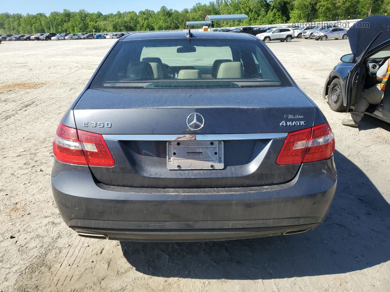 2010 Mercedes-benz E 350 4matic Gray vin: WDDHF8HB0AA178028