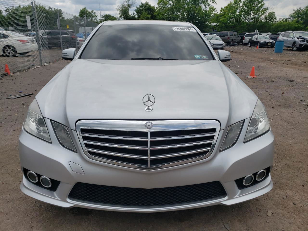 2010 Mercedes-benz E 350 4matic Серебряный vin: WDDHF8HB0AA224781