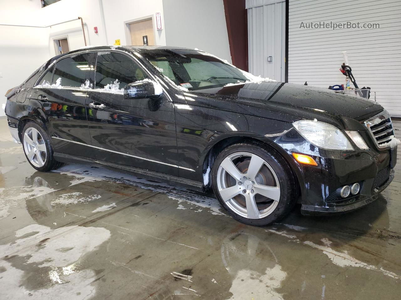 2010 Mercedes-benz E 350 4matic Black vin: WDDHF8HB0AA257408