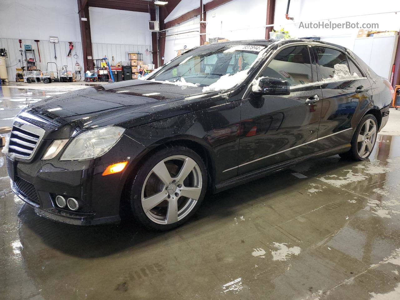 2010 Mercedes-benz E 350 4matic Black vin: WDDHF8HB0AA257408