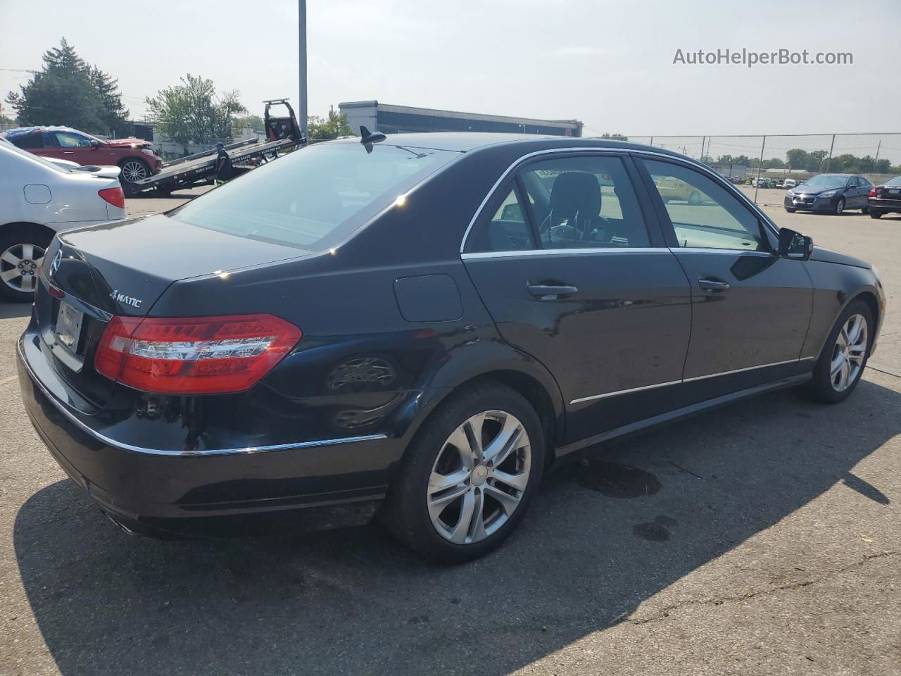 2010 Mercedes-benz E 350 4matic Black vin: WDDHF8HB1AA092713