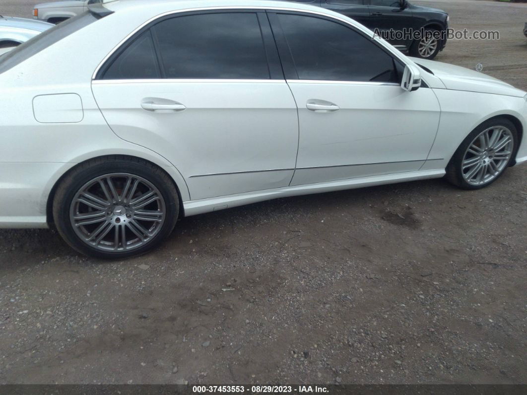 2010 Mercedes-benz E-class E 350 White vin: WDDHF8HB1AA151078