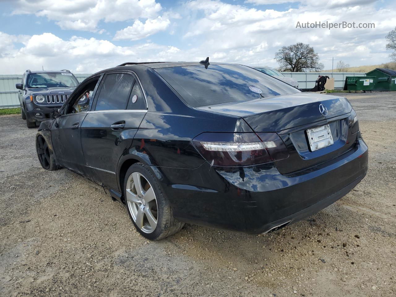 2010 Mercedes-benz E 350 4matic Black vin: WDDHF8HB1AA191550