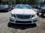 2010 Mercedes-benz E 350 4matic White vin: WDDHF8HB1AA252248