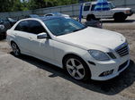 2010 Mercedes-benz E 350 4matic White vin: WDDHF8HB1AA252248