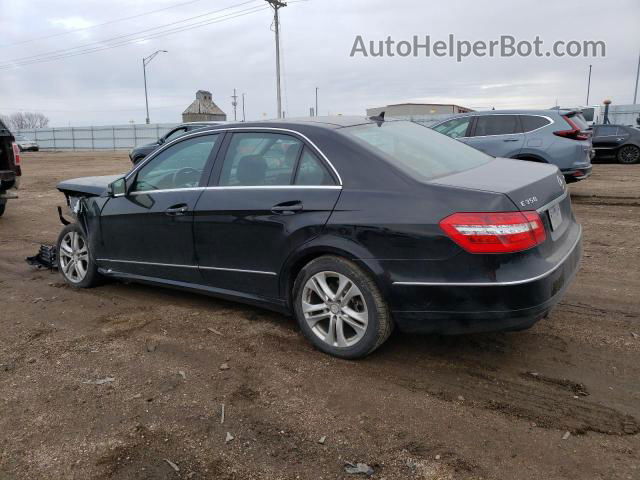 2010 Mercedes-benz E 350 4matic Черный vin: WDDHF8HB2AA112614