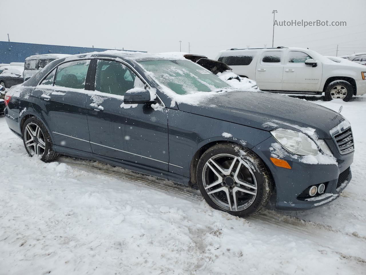 2010 Mercedes-benz E 350 4matic Черный vin: WDDHF8HB2AA118106