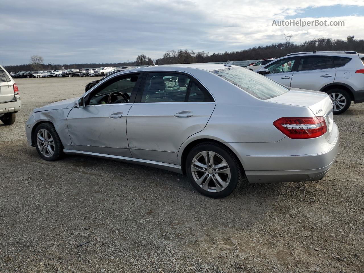 2010 Mercedes-benz E 350 4matic Silver vin: WDDHF8HB2AA161229