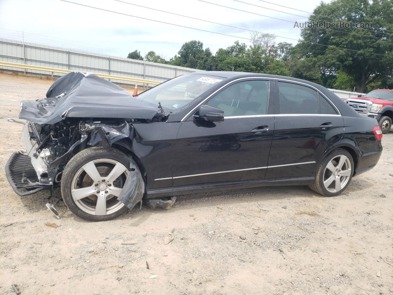 2010 Mercedes-benz E 350 4matic Black vin: WDDHF8HB2AA224975