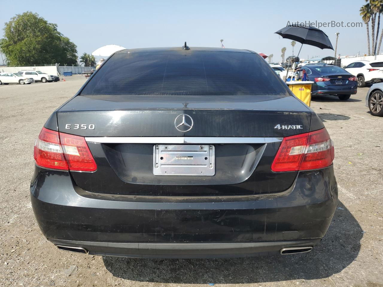 2010 Mercedes-benz E 350 4matic Черный vin: WDDHF8HB2AA231778