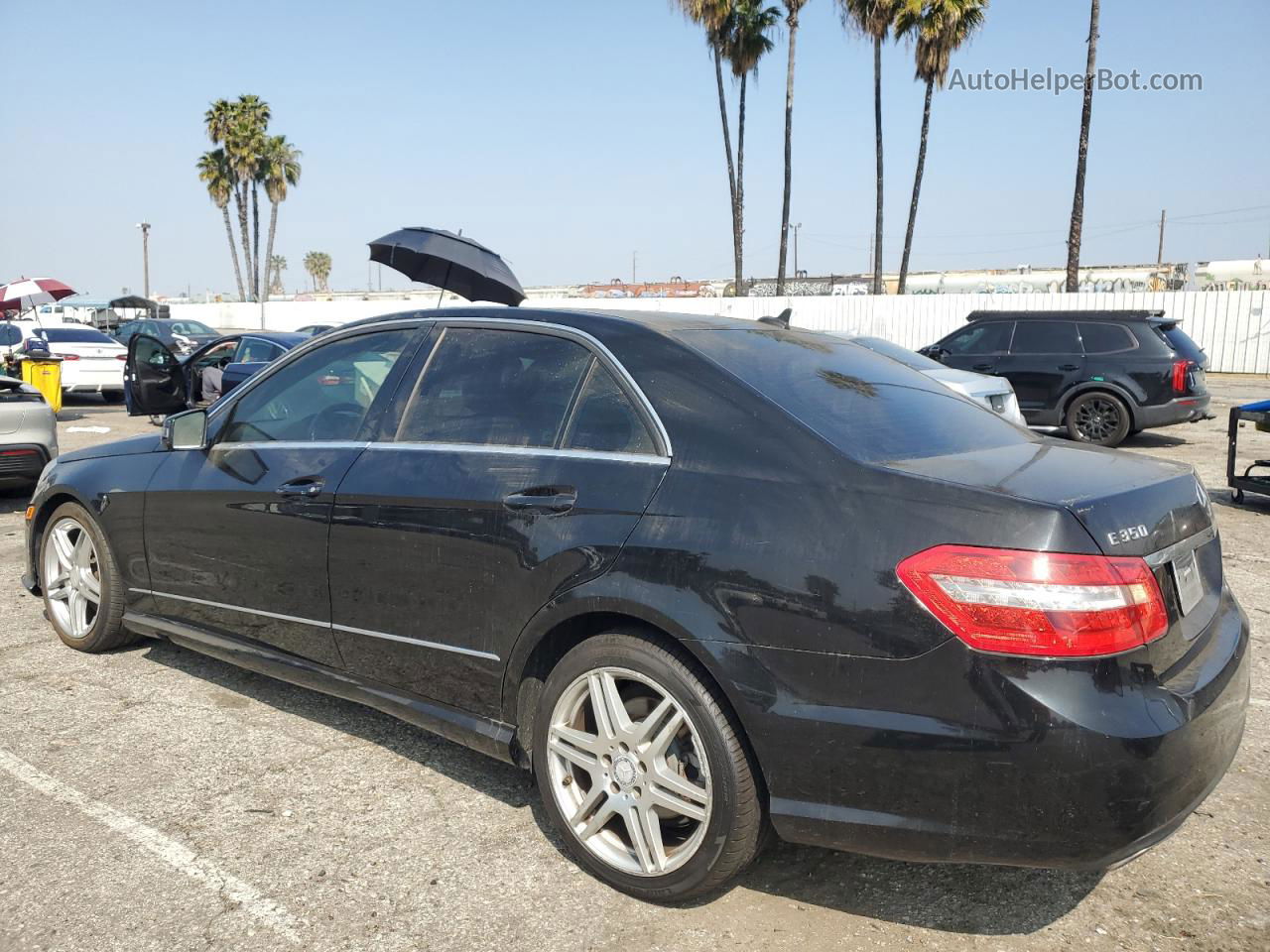 2010 Mercedes-benz E 350 4matic Черный vin: WDDHF8HB2AA231778