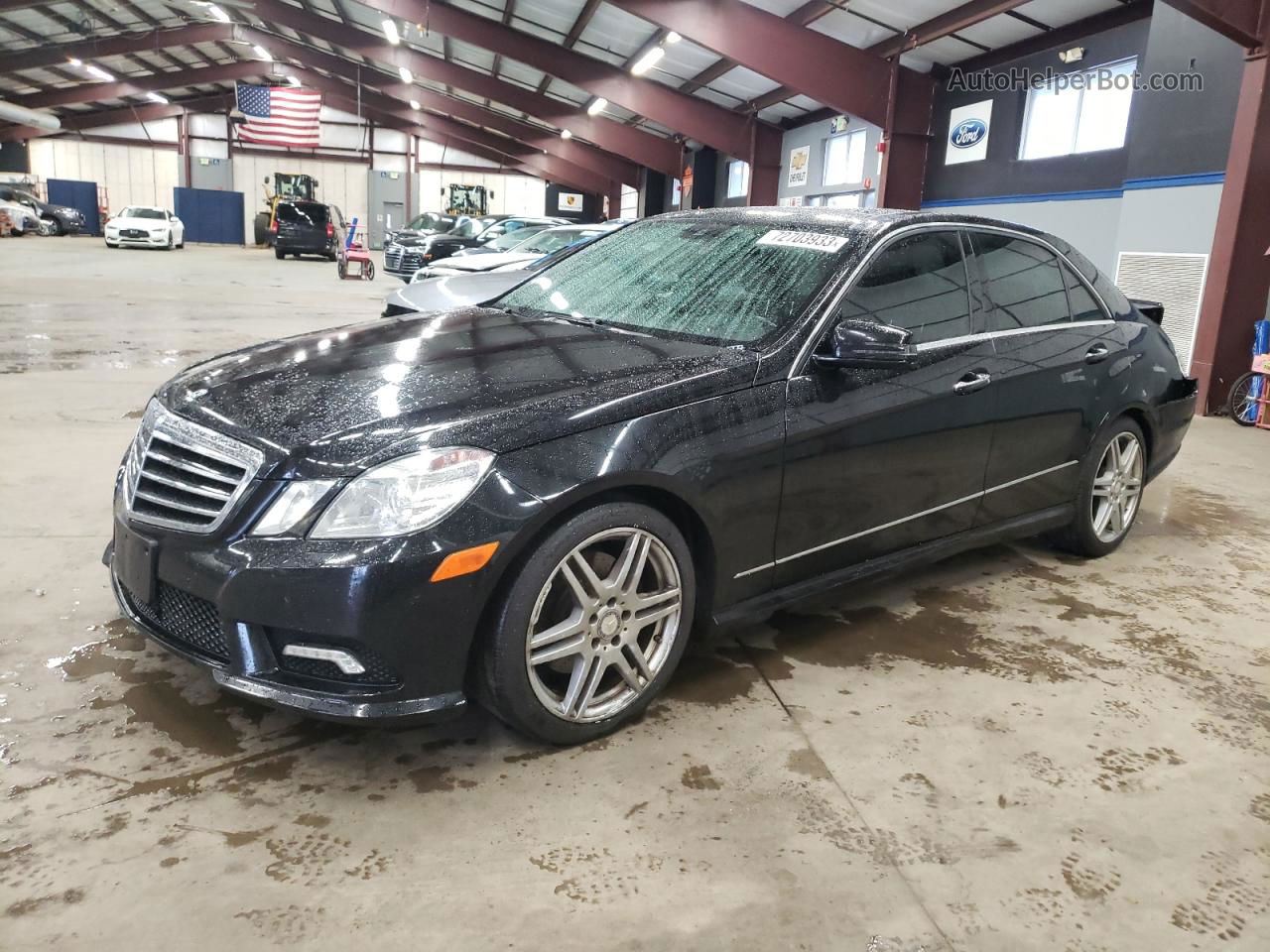 2010 Mercedes-benz E 350 4matic Черный vin: WDDHF8HB2AA253117