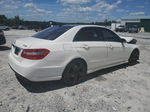 2010 Mercedes-benz E 350 4matic White vin: WDDHF8HB3AA060961