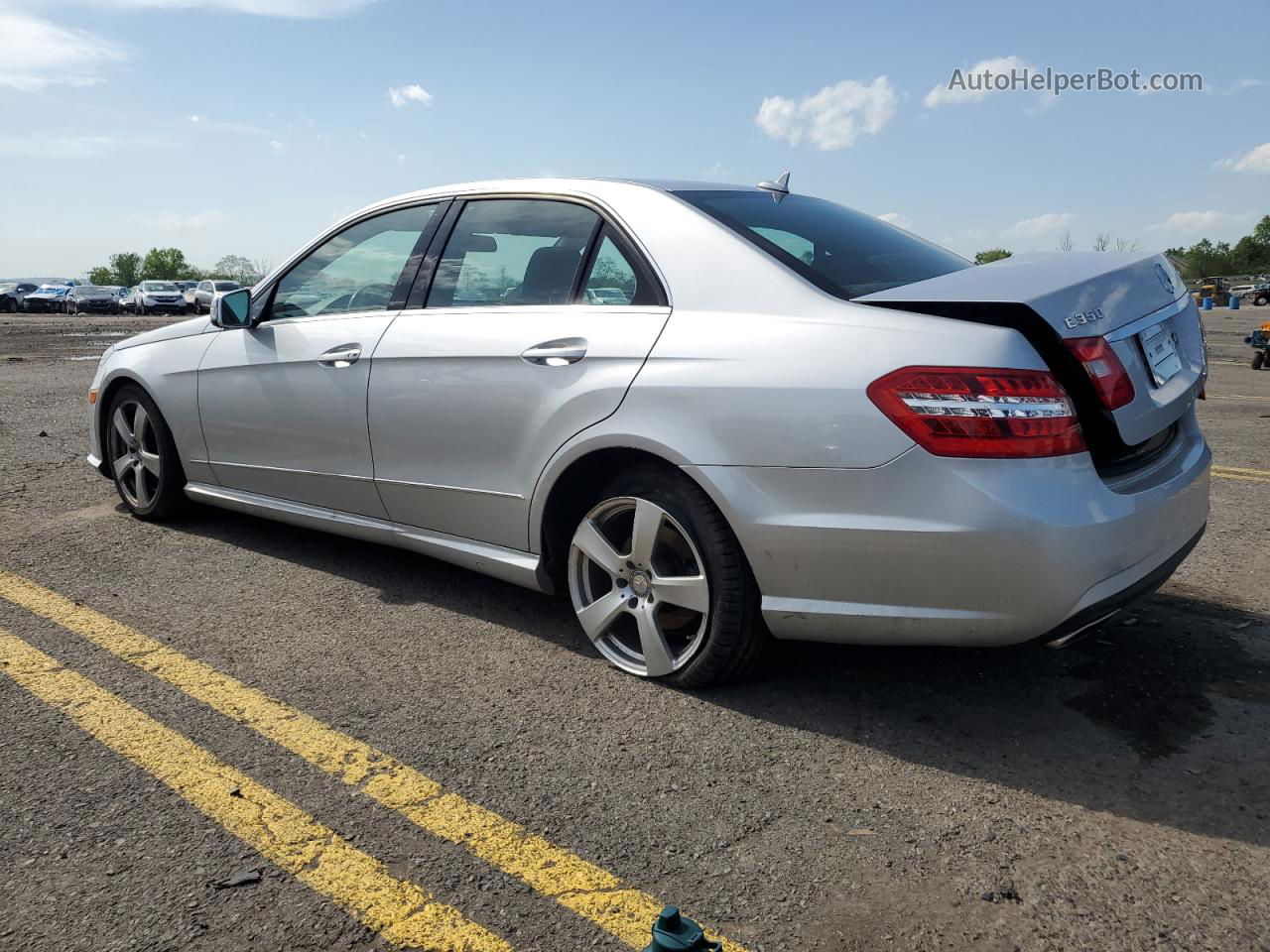 2010 Mercedes-benz E 350 4matic Silver vin: WDDHF8HB3AA172160