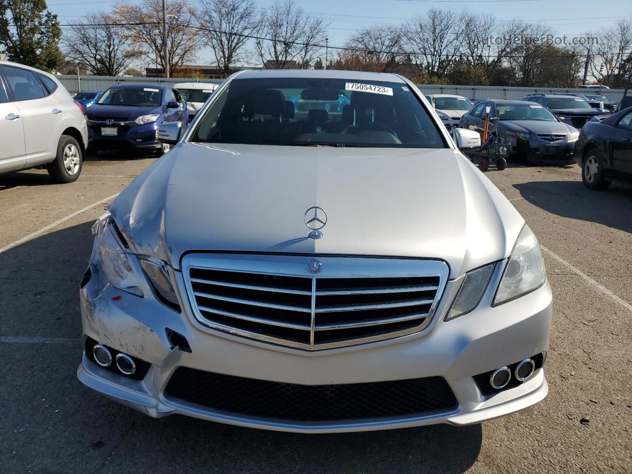 2010 Mercedes-benz E 350 4matic Серебряный vin: WDDHF8HB4AA064355