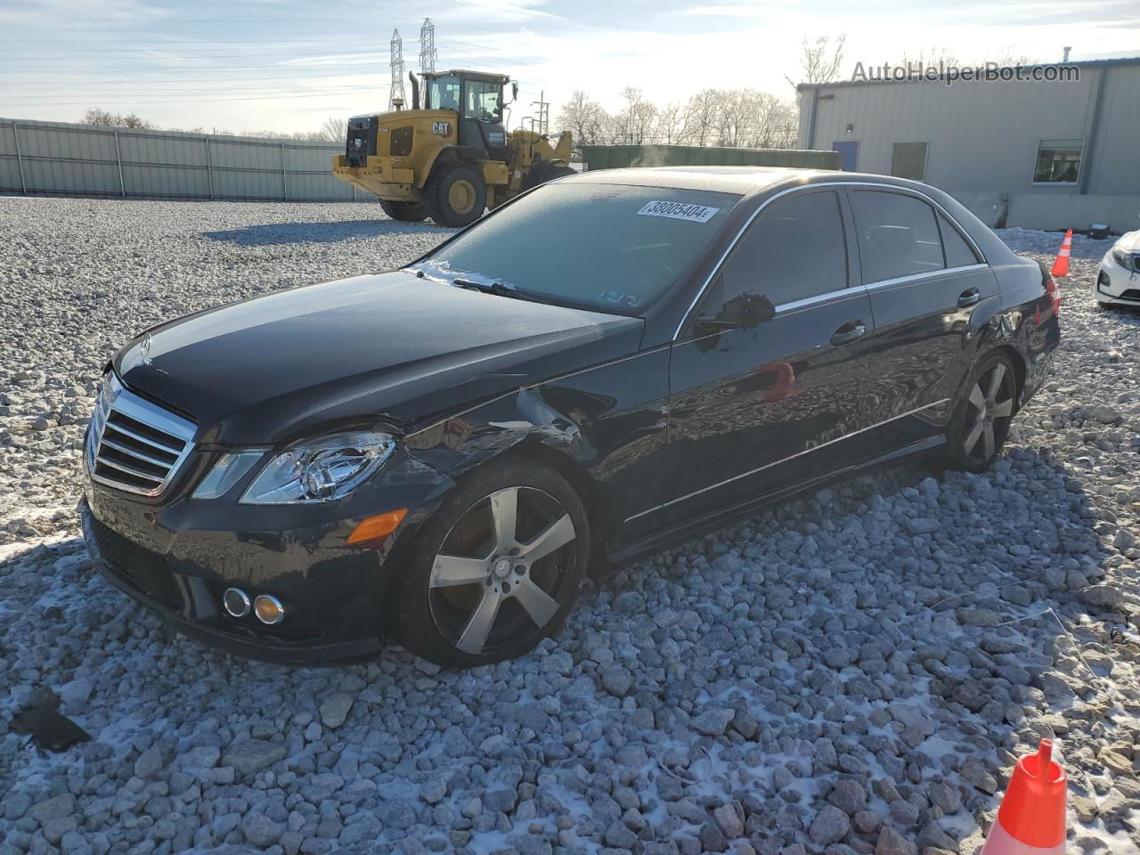 2010 Mercedes-benz E 350 4matic Black vin: WDDHF8HB4AA195415