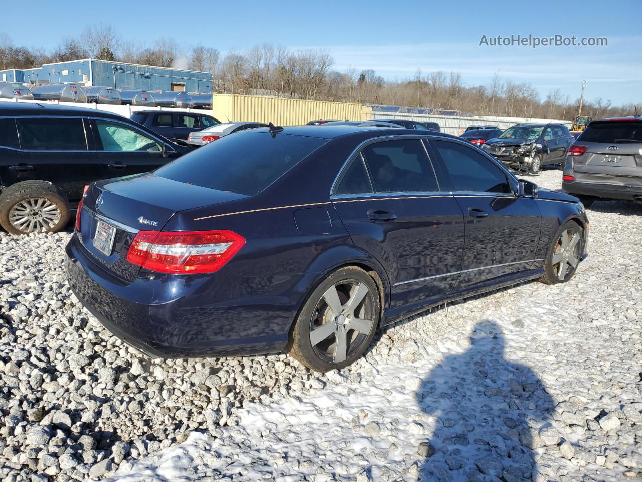 2010 Mercedes-benz E 350 4matic Black vin: WDDHF8HB4AA195415