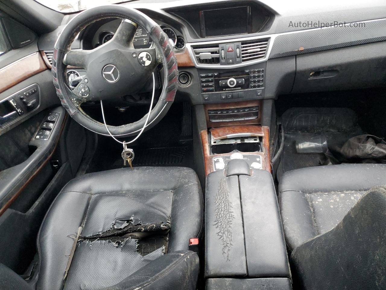 2010 Mercedes-benz E 350 4matic Белый vin: WDDHF8HB4AA227960