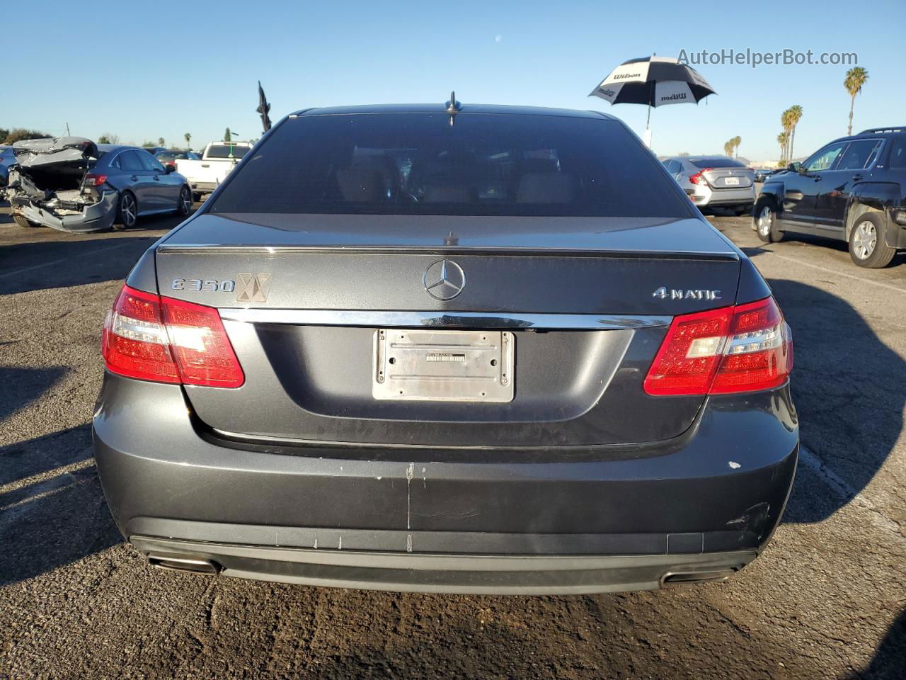 2010 Mercedes-benz E 350 4matic Charcoal vin: WDDHF8HB5AA072884