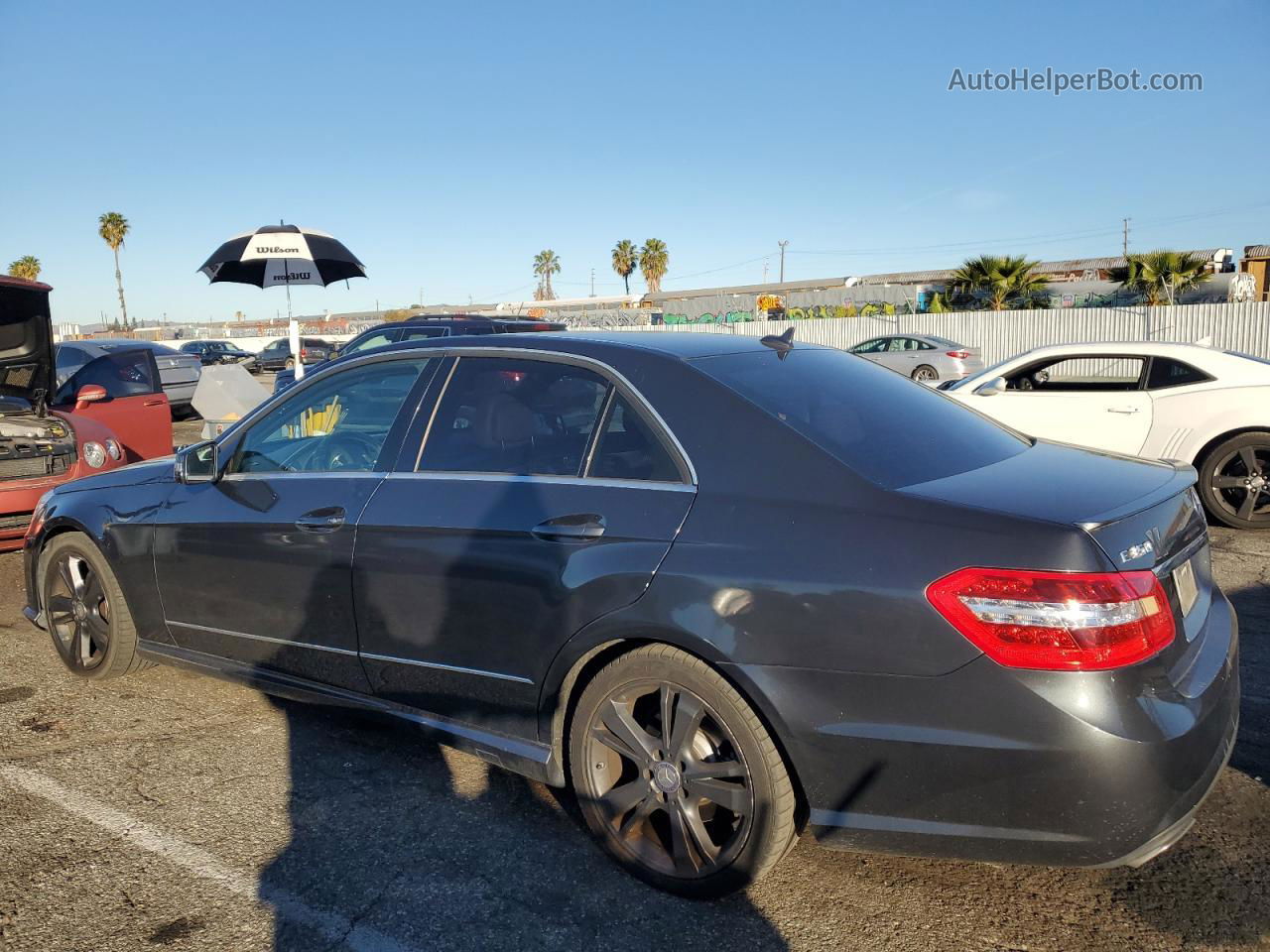 2010 Mercedes-benz E 350 4matic Charcoal vin: WDDHF8HB5AA072884