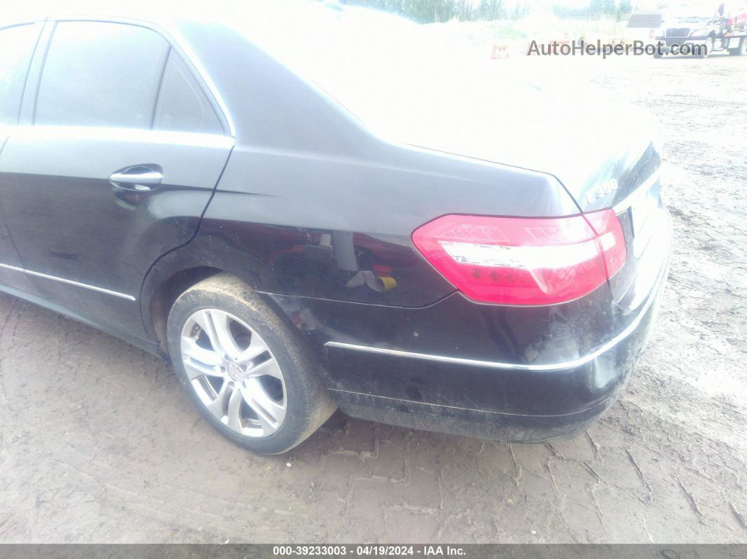 2010 Mercedes-benz E 350 4matic Черный vin: WDDHF8HB5AA096215